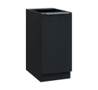 SIS - 4D spodní skříňka, 1-dveřová, pravá, 870x400x600, antracit